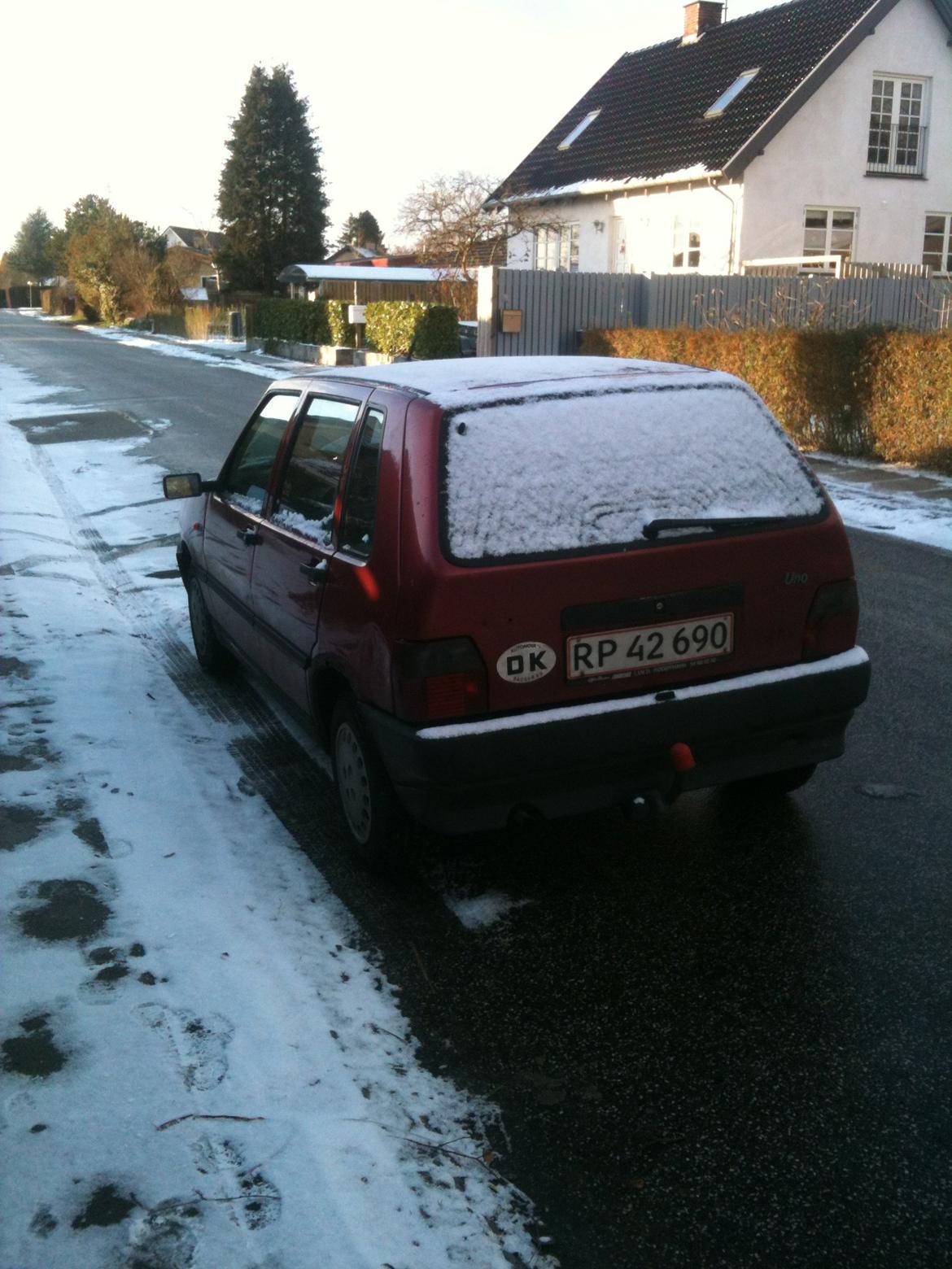 Fiat Uno 1,0ie *Vinterslæde* SKROTTET! billede 4