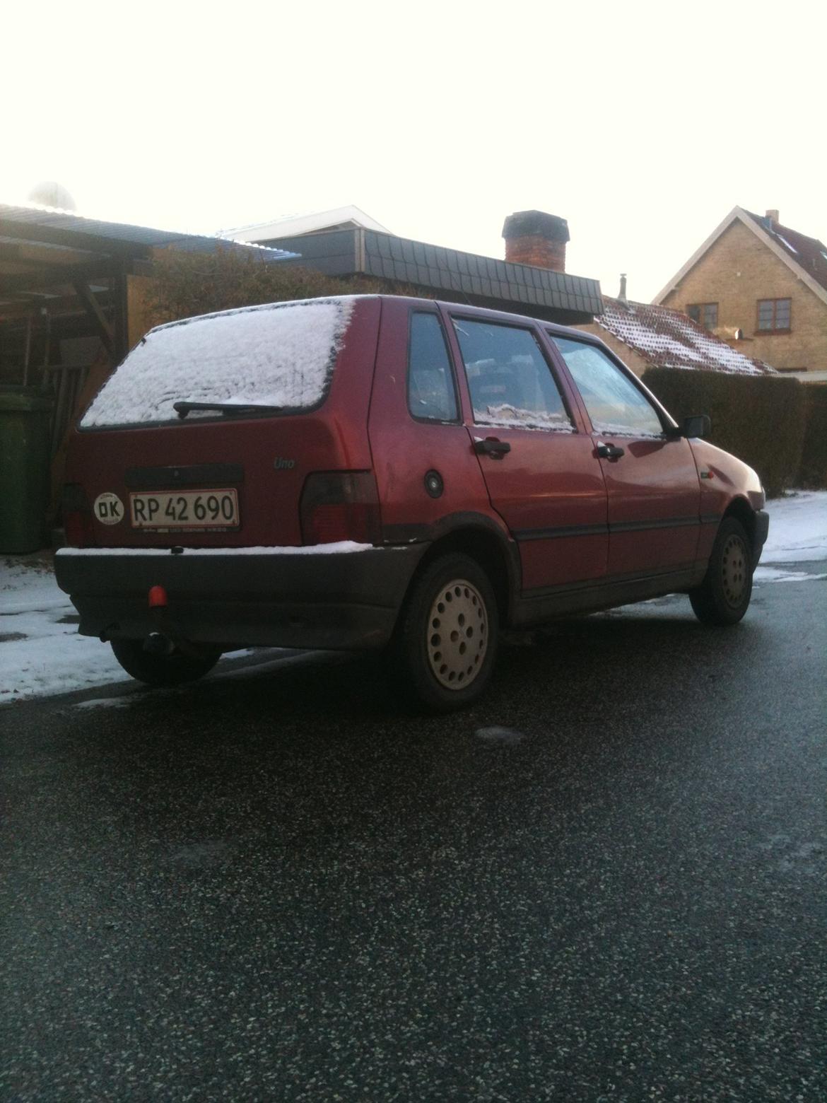 Fiat Uno 1,0ie *Vinterslæde* SKROTTET! billede 5