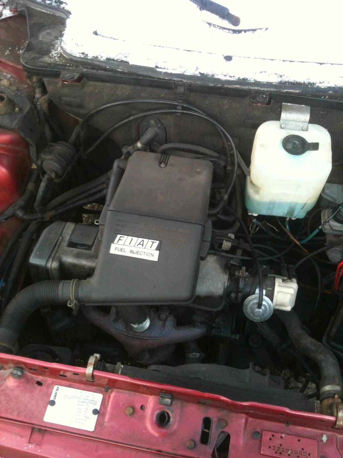 Fiat Uno 1,0ie *Vinterslæde* SKROTTET! billede 11