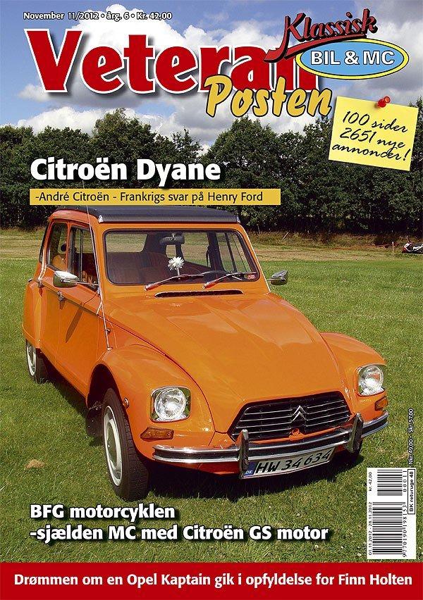 Citroën Dyane 6 - fedt har fået sin bil på forsiden af bladet vetranposten  billede 1