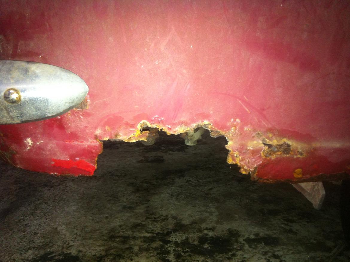 Opel Kadett A Sedan - Hæjre bagskærm. billede 6