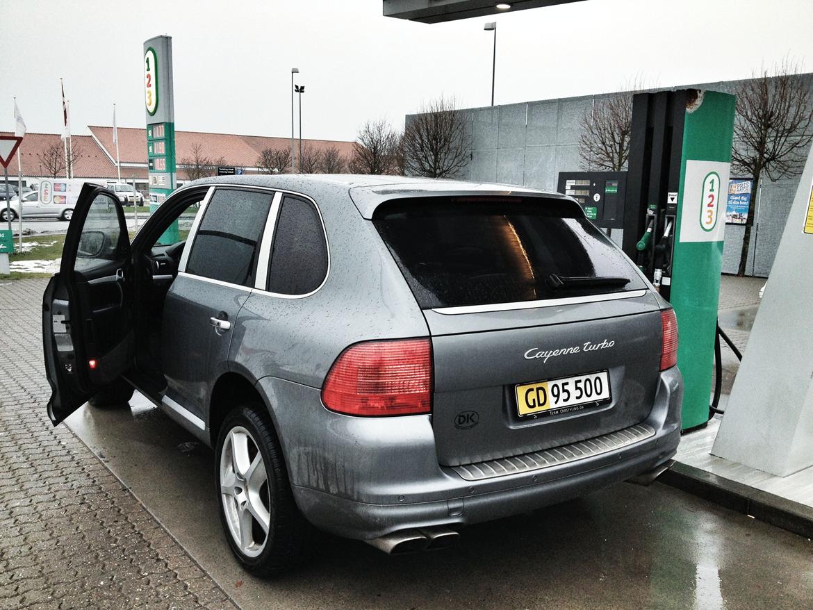Porsche Cayenne Turbo - 16.December 2012: Afhentet hos sælger i Ebeltoft, Jylland. Første optank :) billede 22