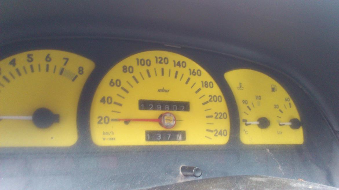 Opel Calibra 16v C20xe - Mayday - Ikke mange km på klokken der! billede 14