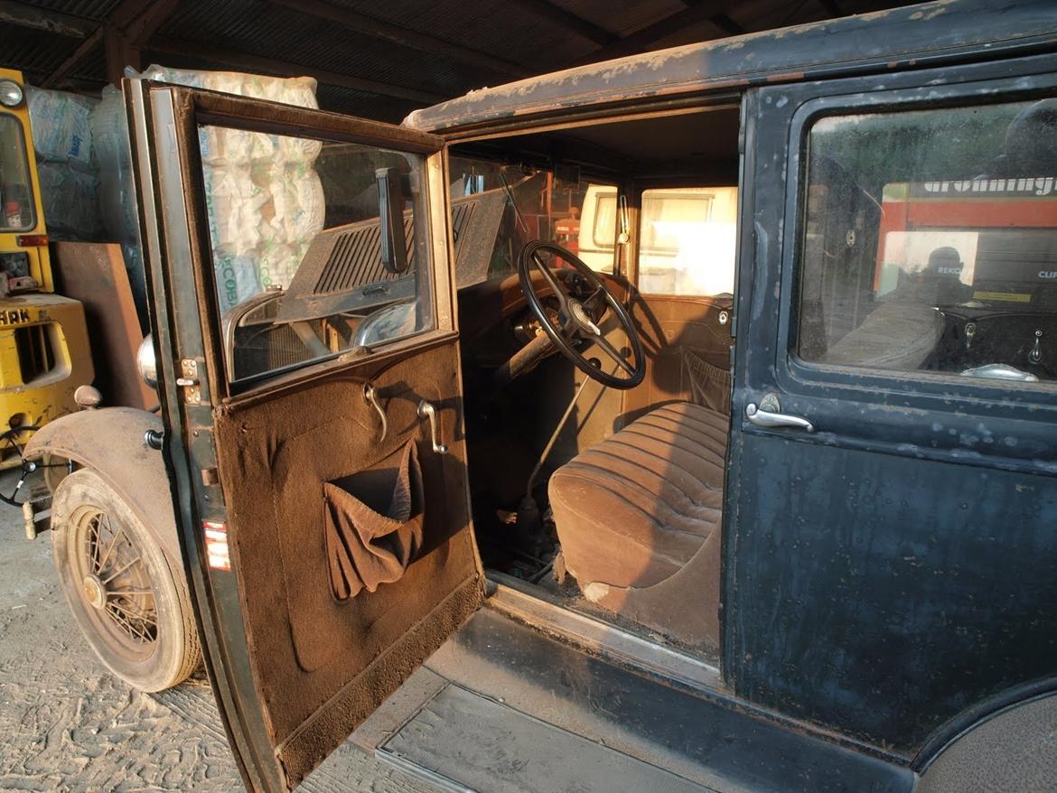 Ford Model A Town Sedan - Trænger til frisk luft i kabinen billede 7