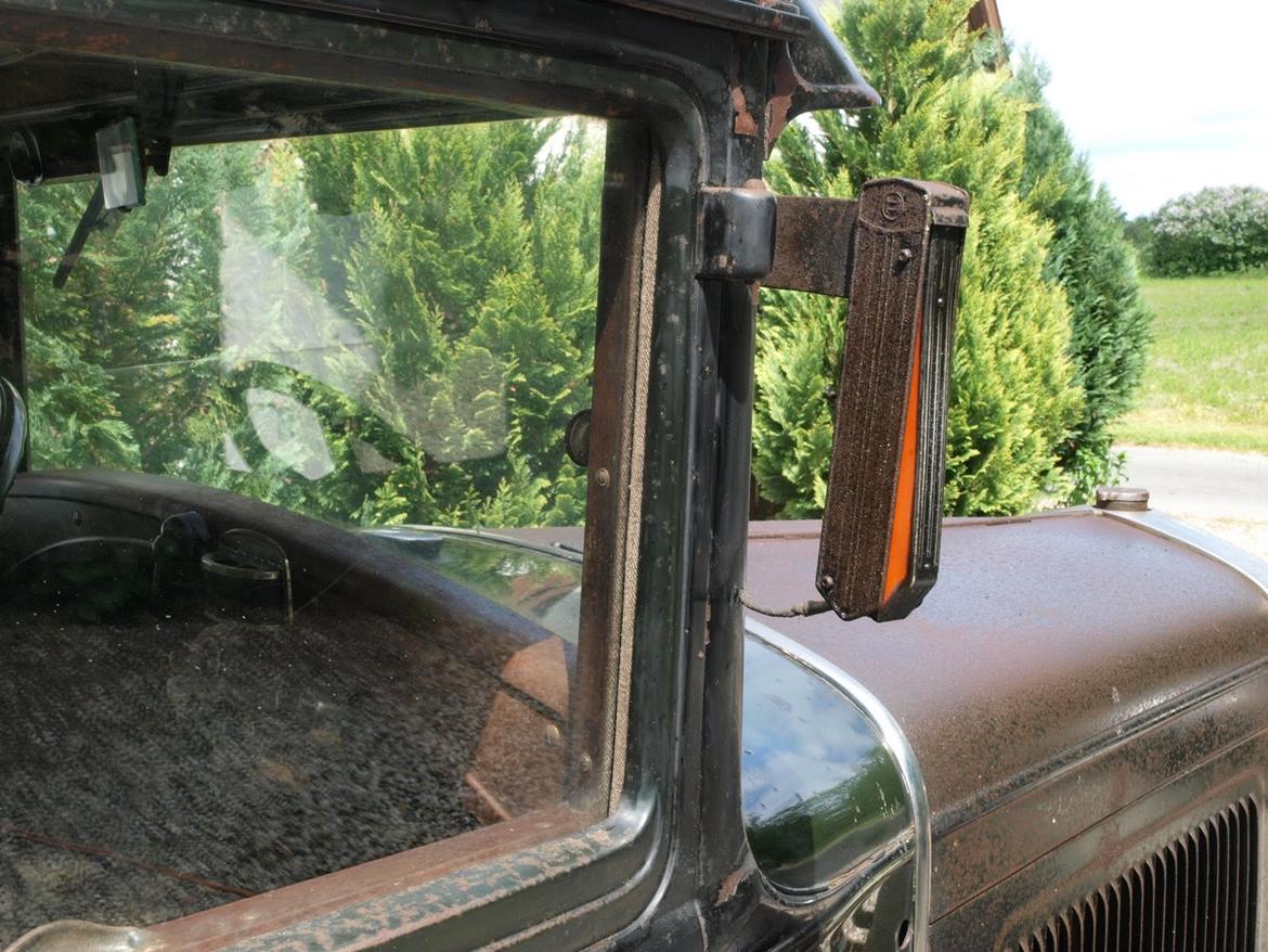 Ford Model A Town Sedan - Afviserarm, som virkede da batteriet kom på, viskermoter kørte også rundt.. billede 13