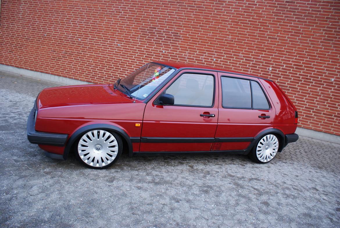 VW Golf Mk. 2 TD Van (Vinterbil) - Skørter er for NØRDER ! ;-) billede 1