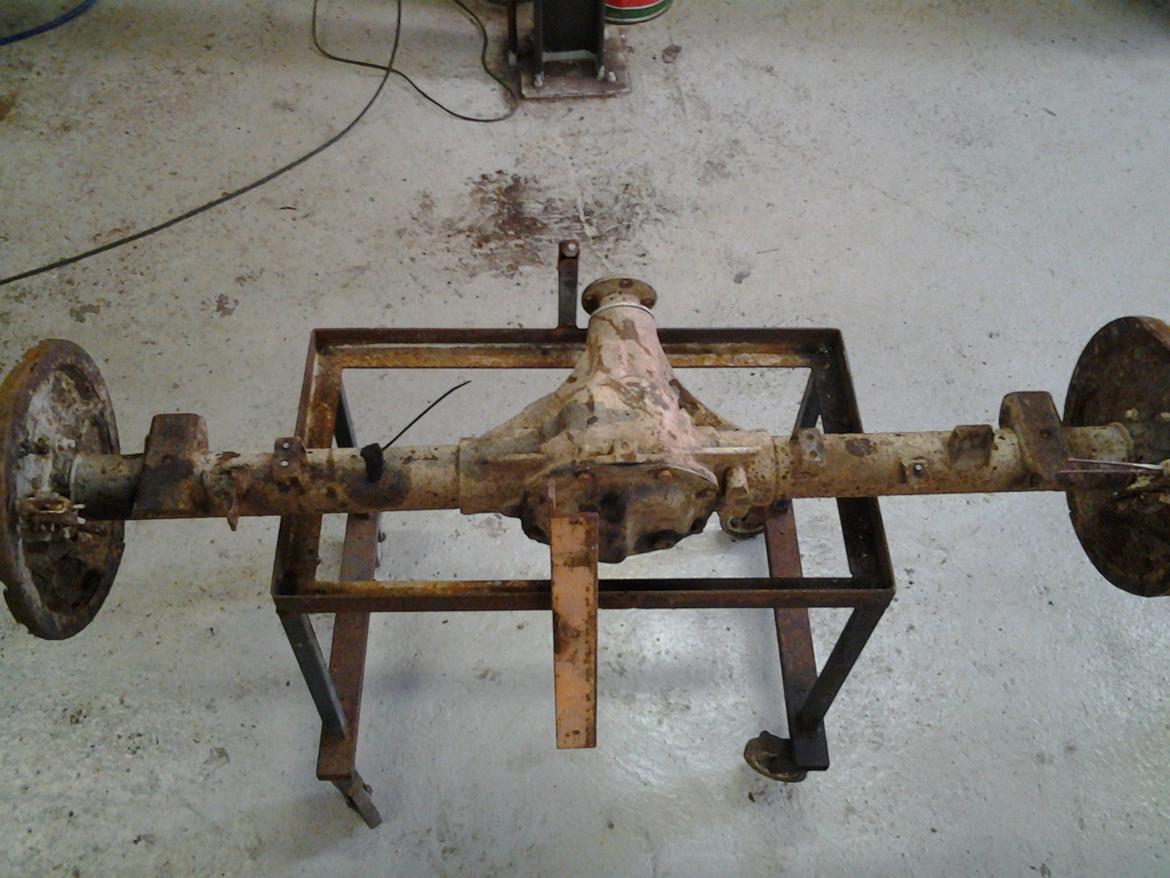 Opel rekord c 1,8 Turbo - bagtøj med spær eksperiment billede 5