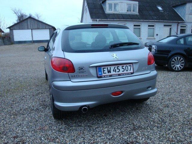 Peugeot 206 s16 - Inden clean bagklap billede 5