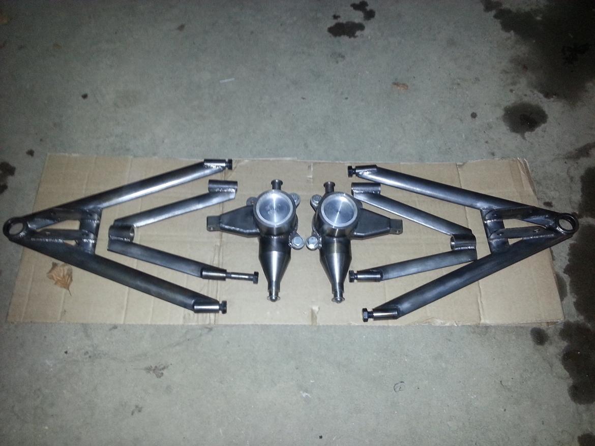 Lotus Super Seven (Replica) - et sæt hjemmelavet hjulophæng. billede 8