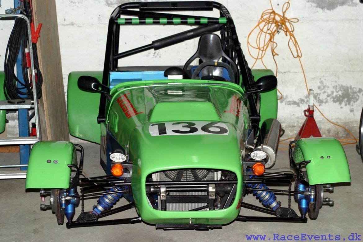 Lotus Super Seven (Replica) - Hjemmedesignet Dobbelt Wishbone optimeret for Center of Rotation billede 2