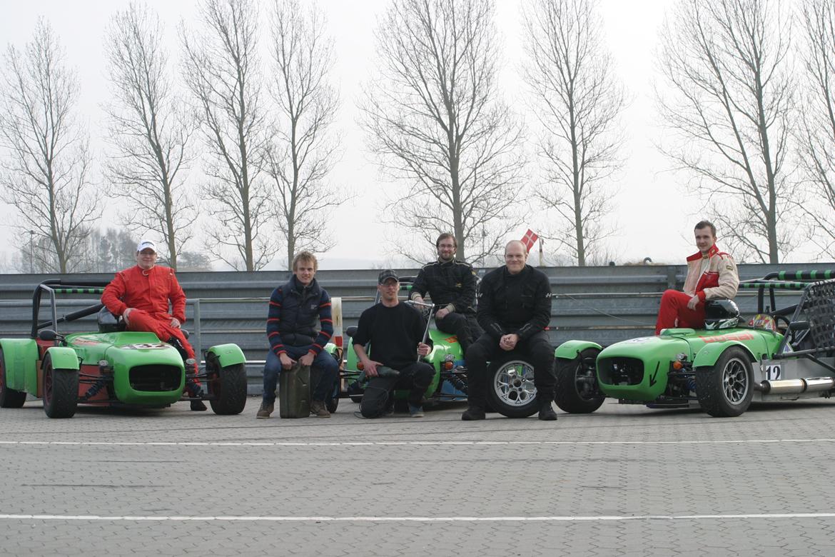 Lotus Super Seven (Replica) - Min vogn sammen med hele teamet når vi er afsted billede 13