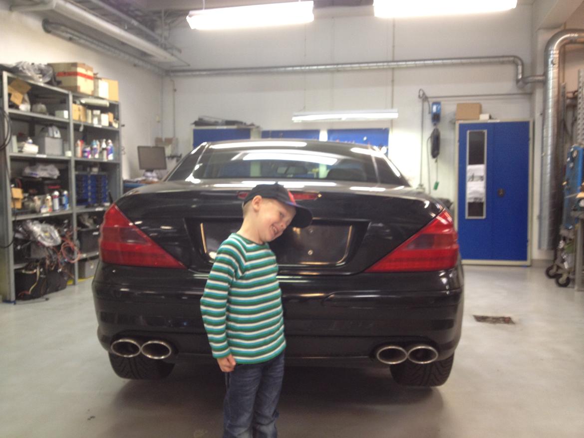 Mercedes Benz SL500 billede 10