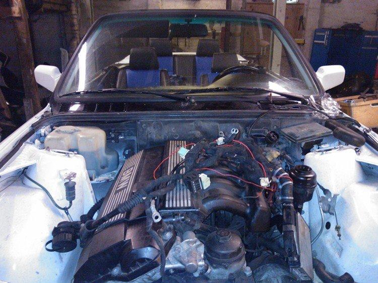 BMW E30 Cabriolet - Fra motorprojektet billede 12