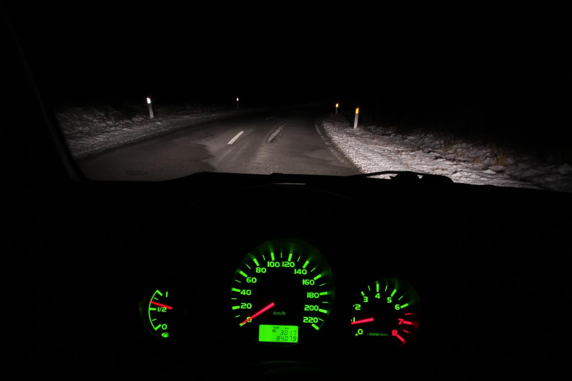 Mitsubishi Colt Z30 - Phillips Bluevision, giver et rigtigt godt lys og ser fedt ud. billede 6