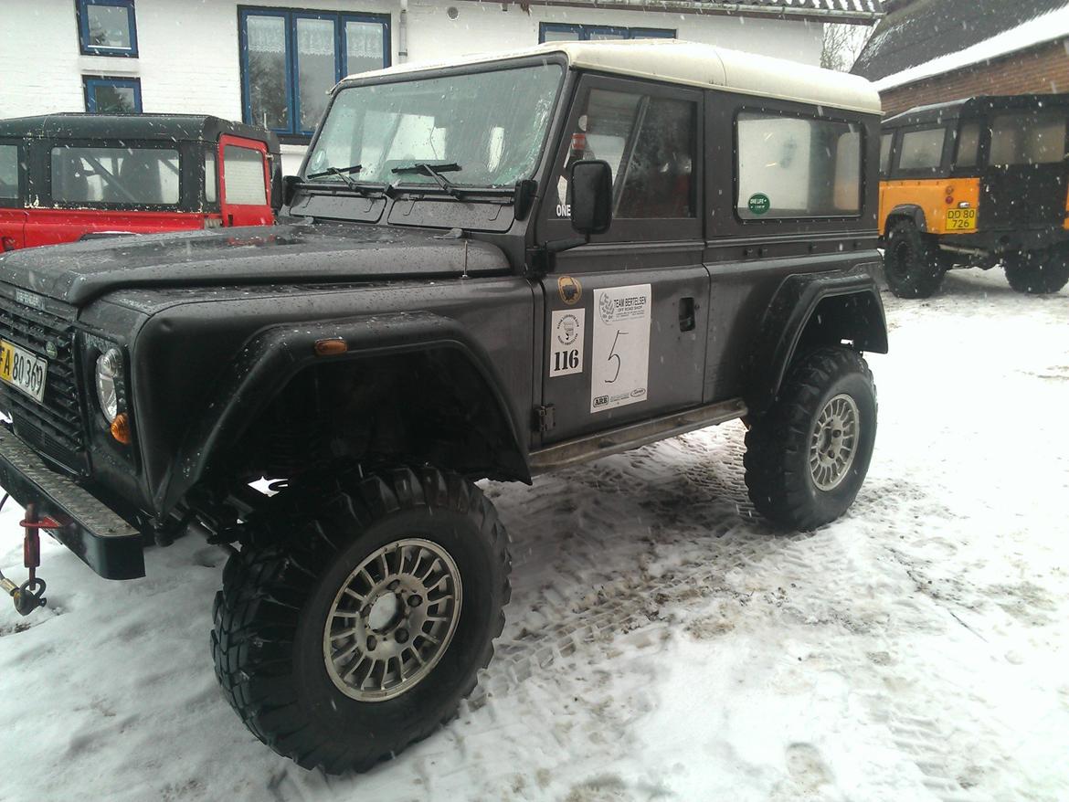 Land Rover Defender  TD5 - C303 portaler med skive bremse kit billede 1