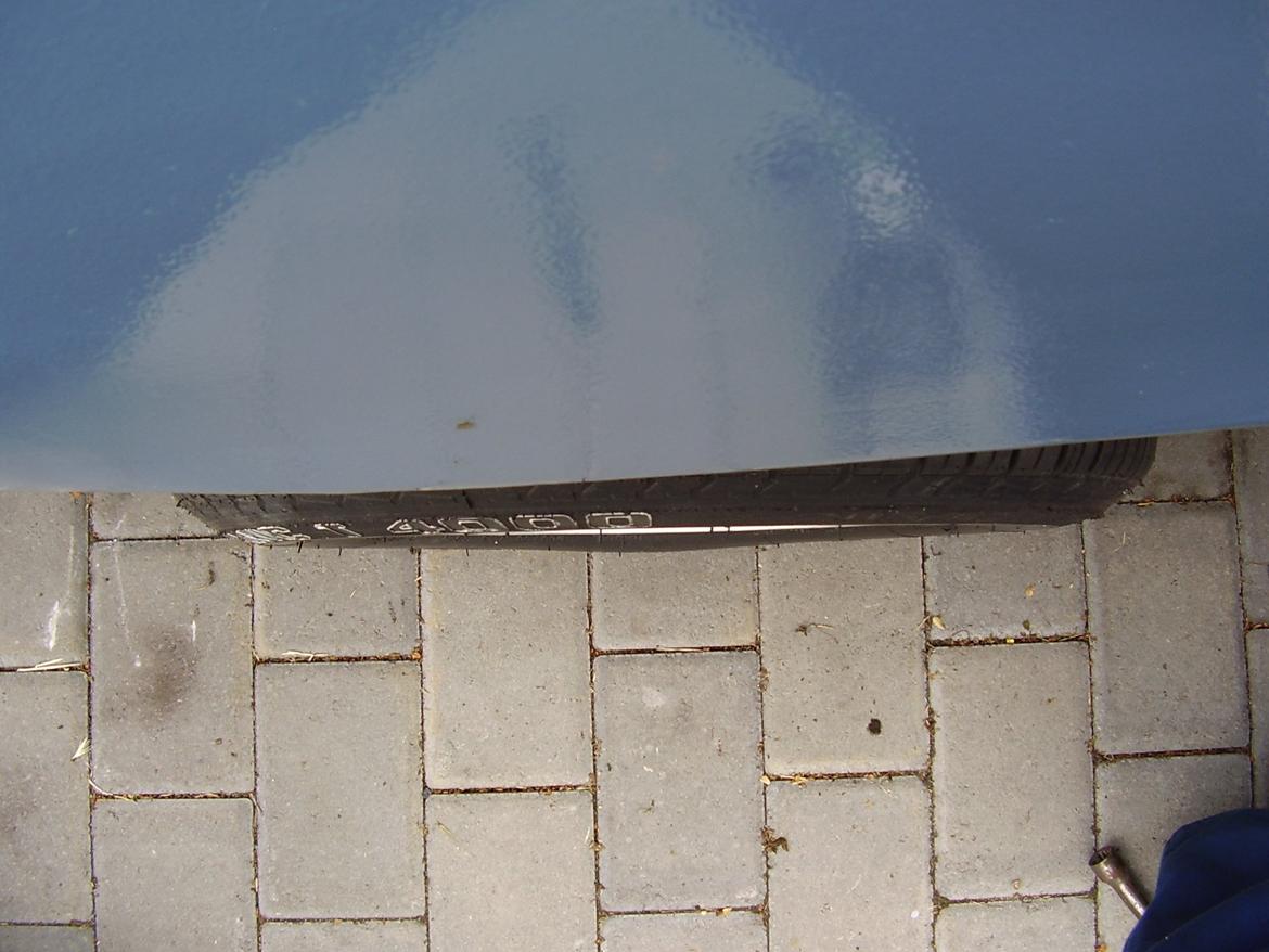 Opel Kadett E van - mønsteret er inden for, men det er ikke godtnok for de lokale betjente.  billede 14