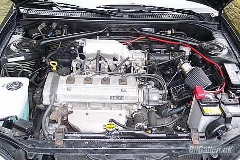 Toyota Corolla G6R Solgt - Her er de 110 hårdt arbjdne heste... kunne sku godt lige bruge lidt flere... billede 15