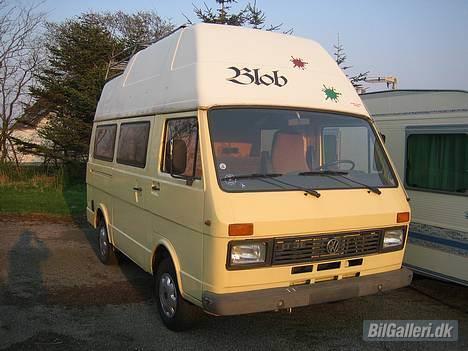 VW LT 31 camper (solgt) - "De kalder ham Blob, ska-bi-ba-di-bab-ba-du-bob, dobberman Blob.." billede 2