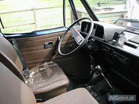 VW Transporter T3 (*død*) - Grimt brunt indtræk billede 12
