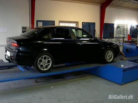 Alfa Romeo 156 2.0 TS 16V - Alfaen på rullefelt ved Scantune i Århus billede 13