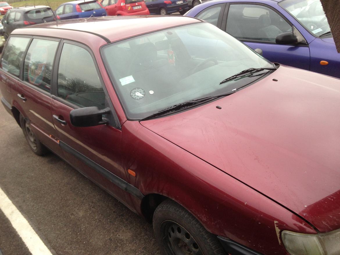 VW Passat (solgt) - før jeg rettede fronten billede 10