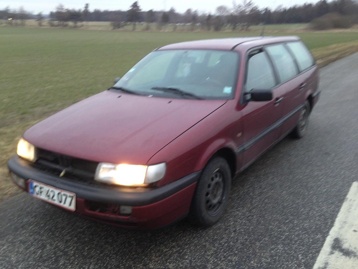 VW Passat (solgt) - efter jeg rettede fronten billede 2