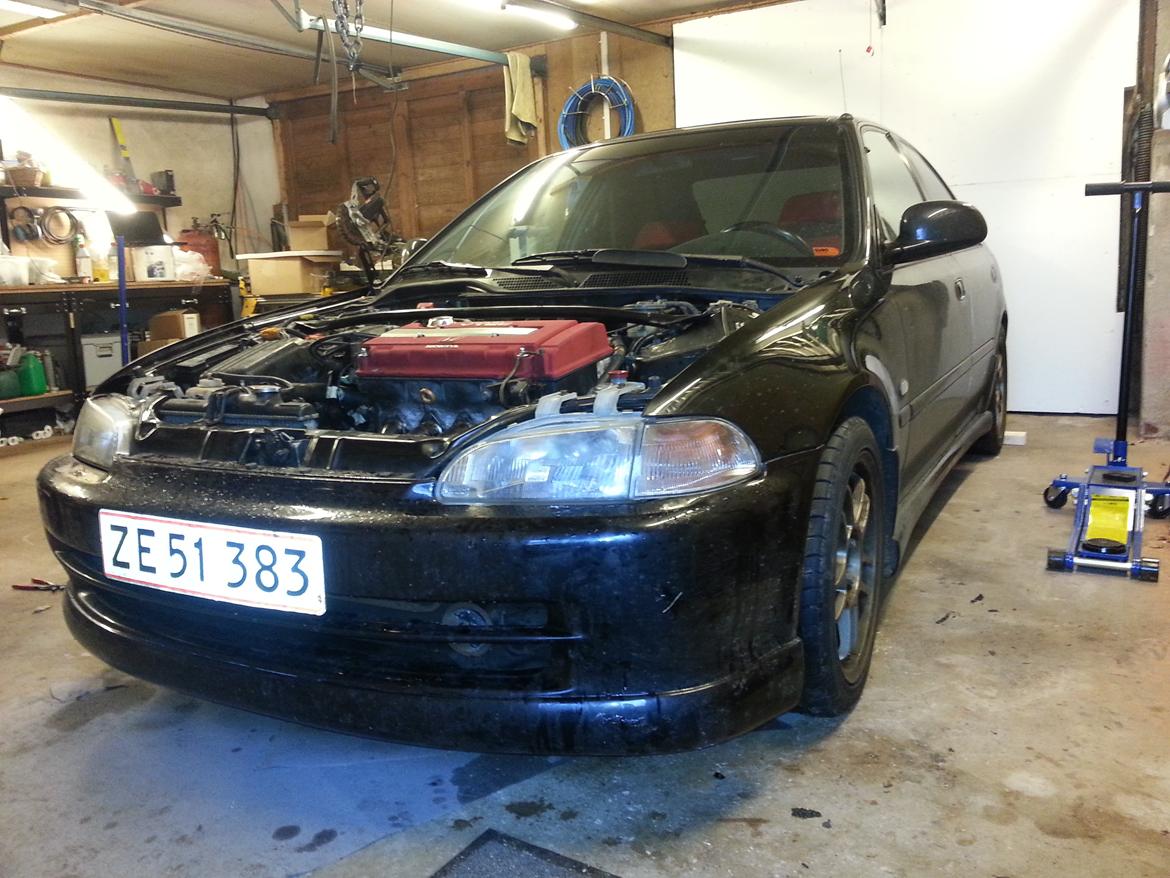 Honda Civic VTi EG9 - Den burde aldrig have hjelmen på. Det her ser da så meget bedre ud :) billede 14