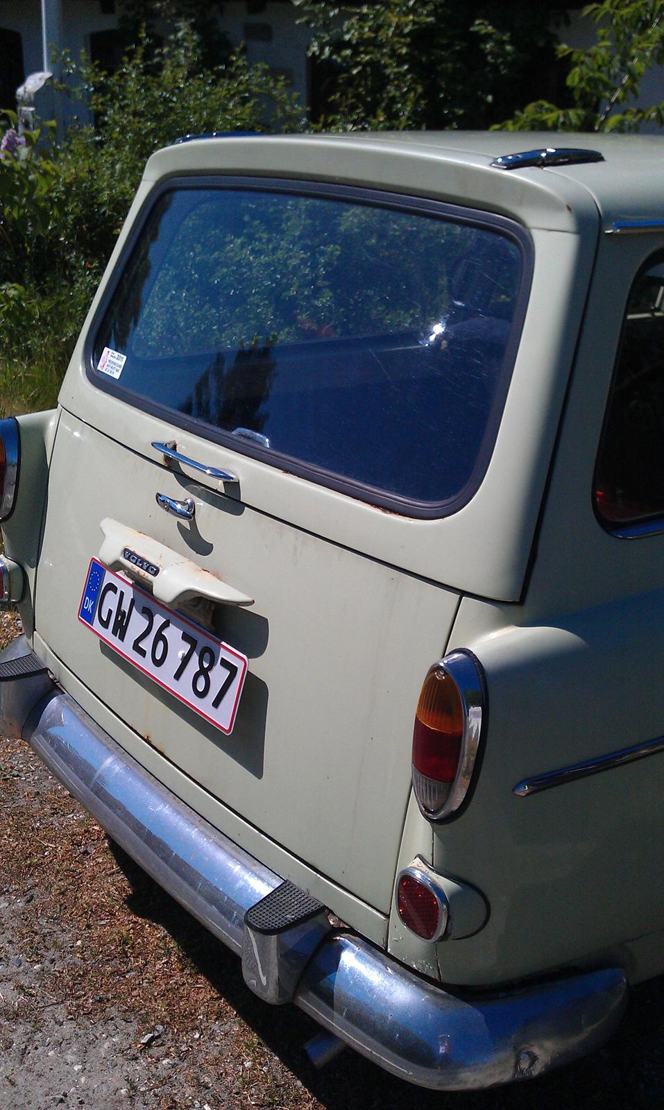 Volvo Amazon P2234VF "Herregård" - Praktisk med 2-delt bagklap og bagsæde, der kan lægges ned i plan! billede 6