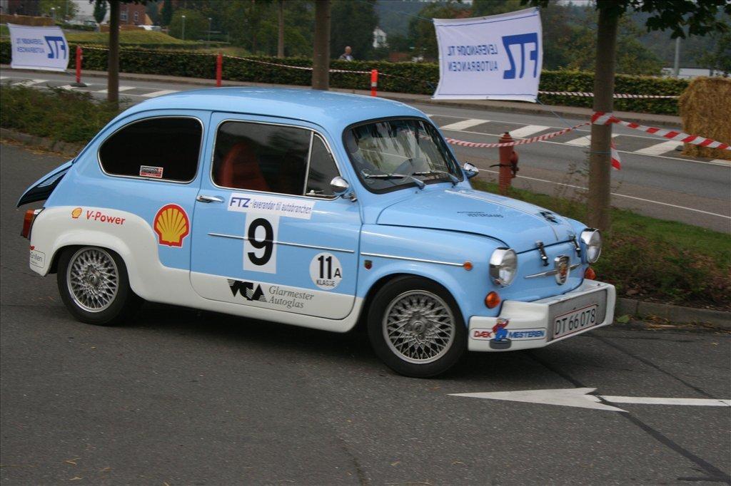 Fiat 600 abarth replica - hill climp i silkeborg 2012 billede 1