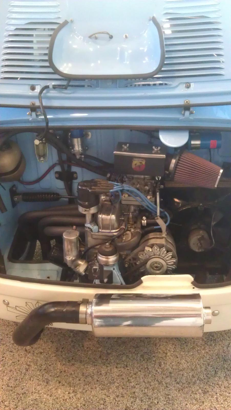 Fiat 600 abarth replica billede 4