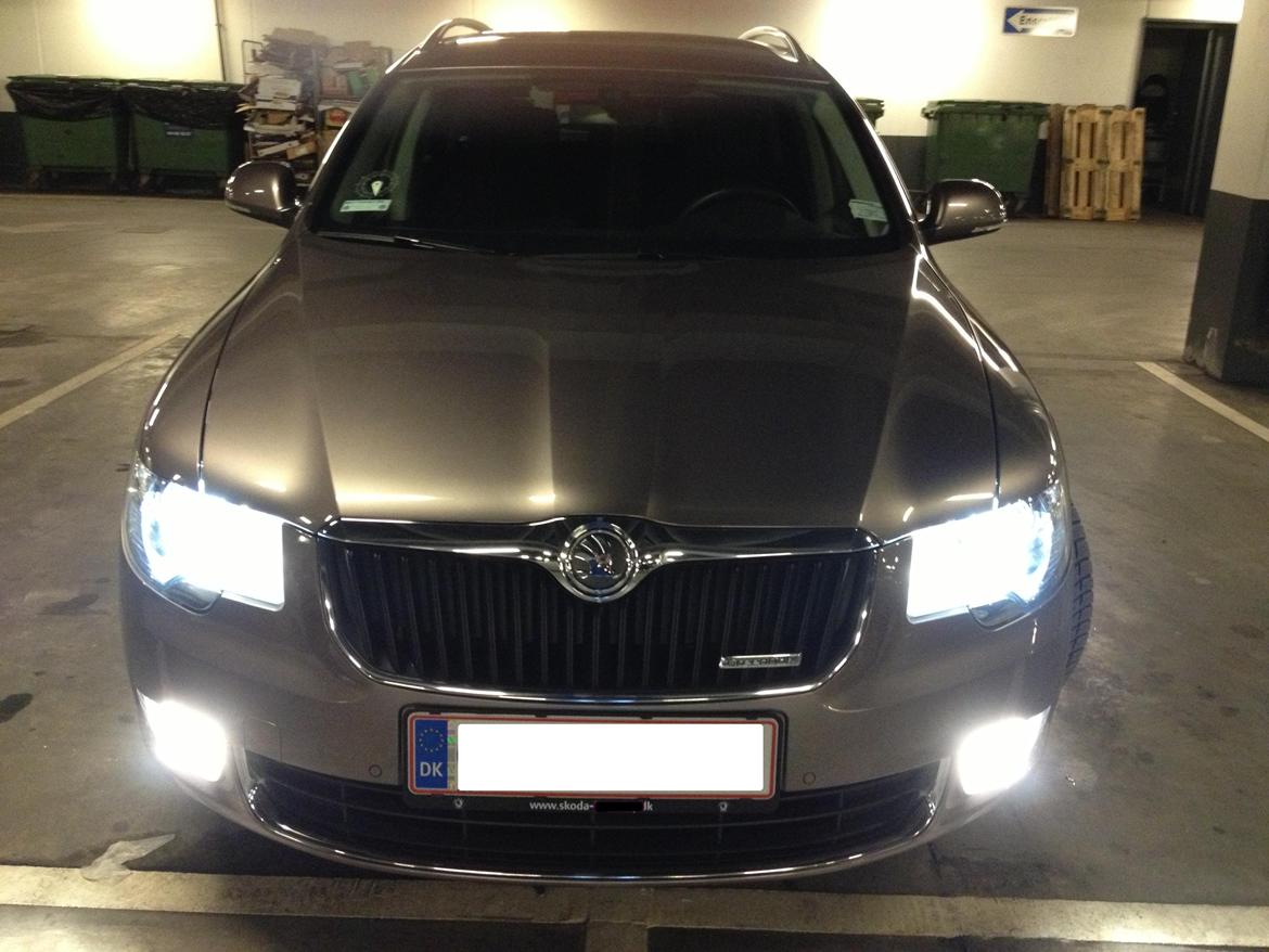 Skoda Superb - Ny emblemer på min Superbil billede 15