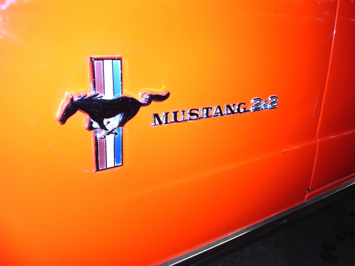 Amerikaner Ford Mustang 2+2 Fastback Solgt billede 7