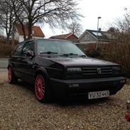 VW Golf 2 GTI 16V totalt skadet