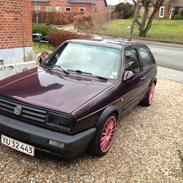 VW Golf 2 GTI 16V totalt skadet