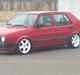 VW golf 2 1.3  total skadet