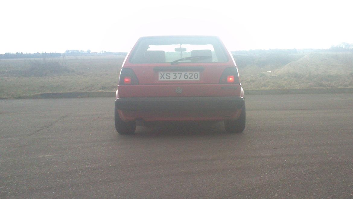 VW golf 2 1.3  total skadet billede 8