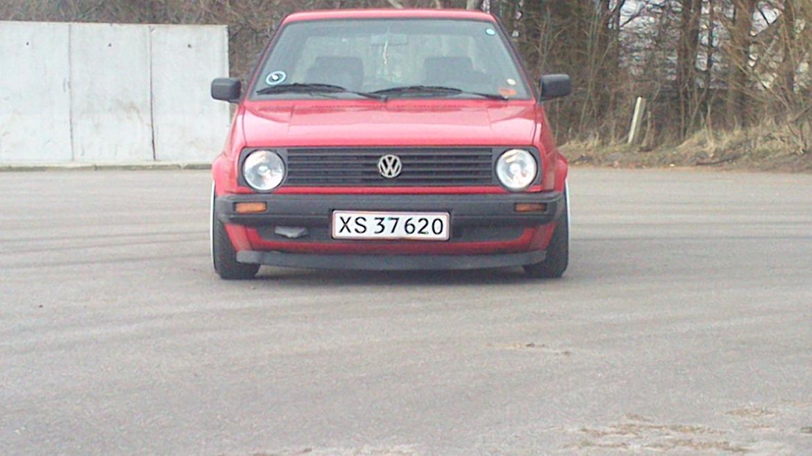 VW golf 2 1.3  total skadet billede 4