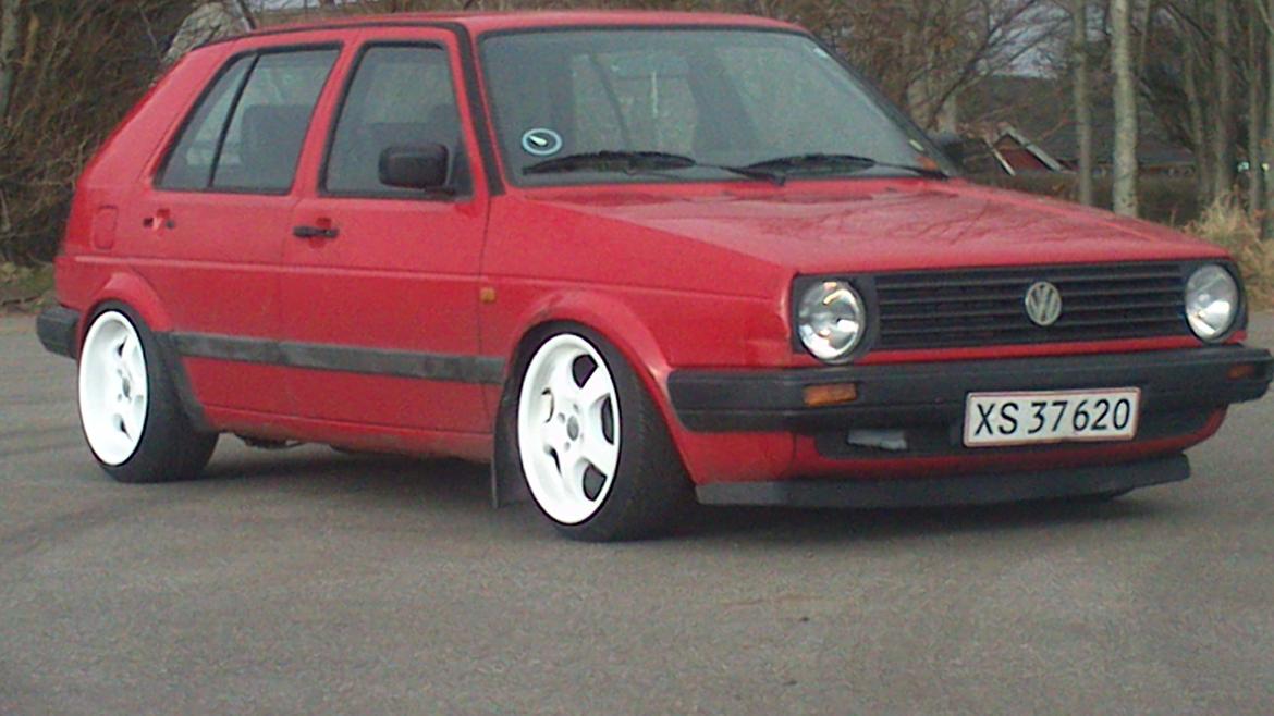 VW golf 2 1.3  total skadet billede 7