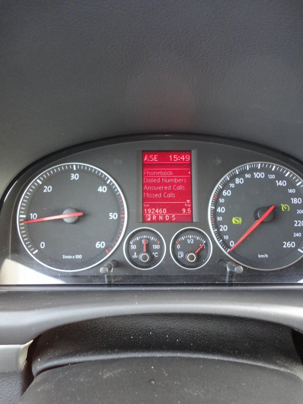 VW Touran Highline DSG billede 16