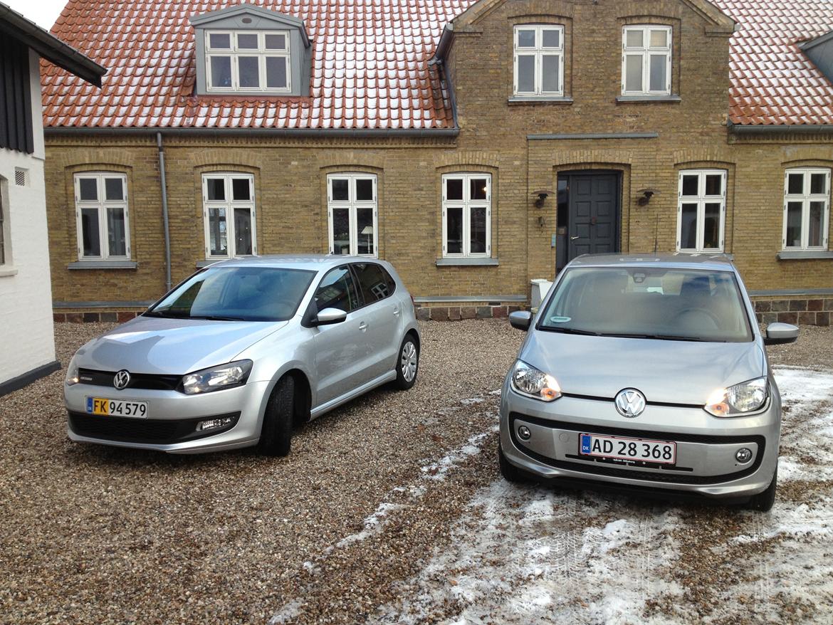 VW UP! - Sammen med storebrors Polo. billede 3