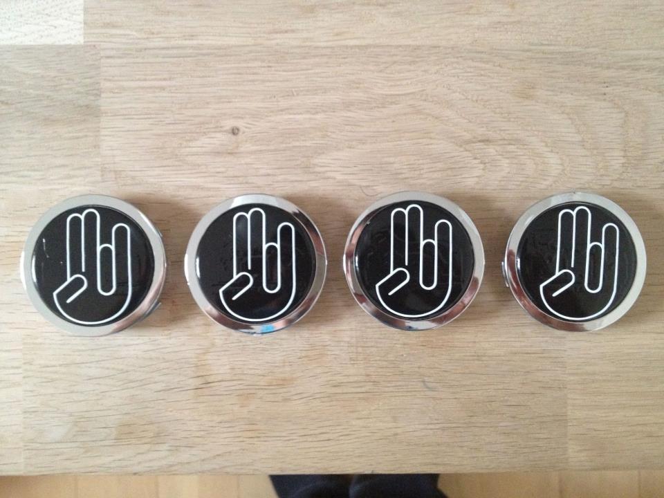 Audi A3 Sportback TDI *Solgt* - Hjemmelavet Center til min nye sommerfælge. billede 16