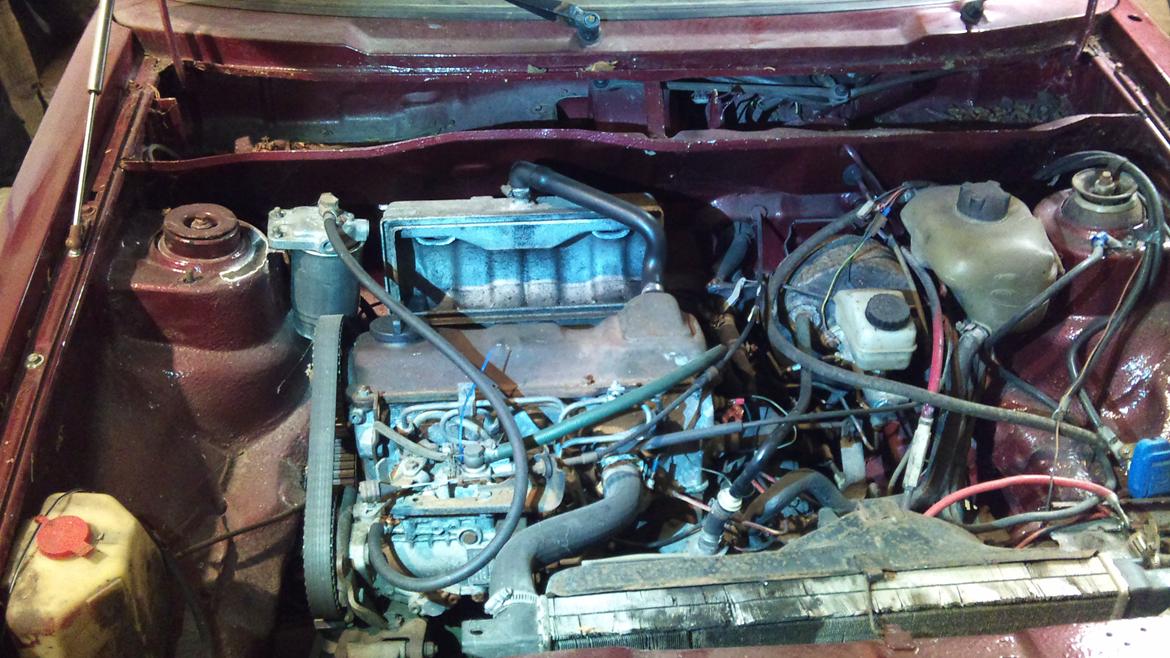 VW GOLF MK I 1,6D SOMMERBIL solgt billede 9