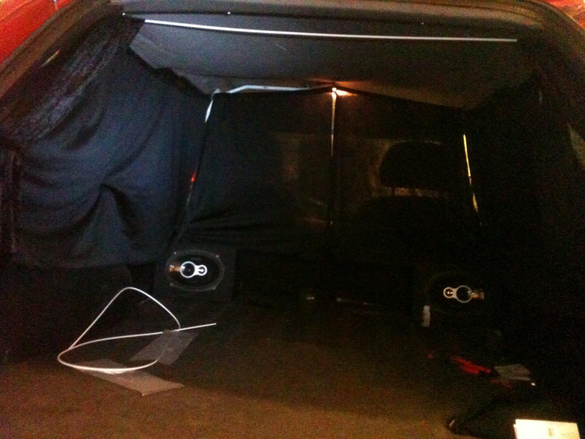 Ford Escort Estate Van 1,8 ZeTec, "Fizz-Mobilen" - Gardiner lige monteret, Roder lidt. billede 15