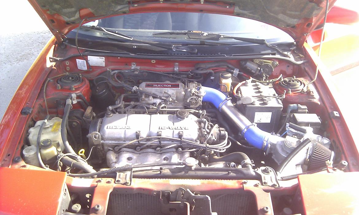 Mazda 323 F GLX - Med kn filter og brølrør billede 13