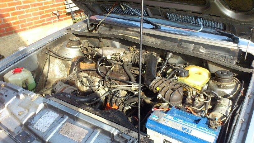 VW Scirocco 1,8i GTX mkII - Motor. Ikke allerværst. billede 5