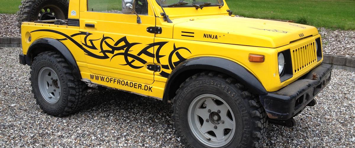 Suzuki Sj410 4x4 med 1.3 jimny Motor DK's eneste! - 1982 - Jeg har haft