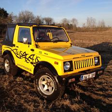 Suzuki Sj410 4x4 med 1.3 jimny Motor DK's eneste!