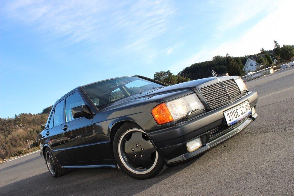 Mercedes Benz 190E 3.2 AMG - Photosession utført av meg selv i april 2012 billede 1