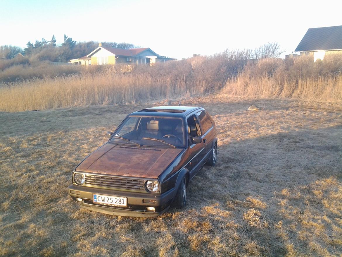 VW golf 2 1,6 gtd solgt billede 9