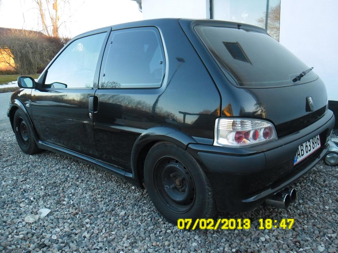 Peugeot 106 rally. totalskadet billede 11